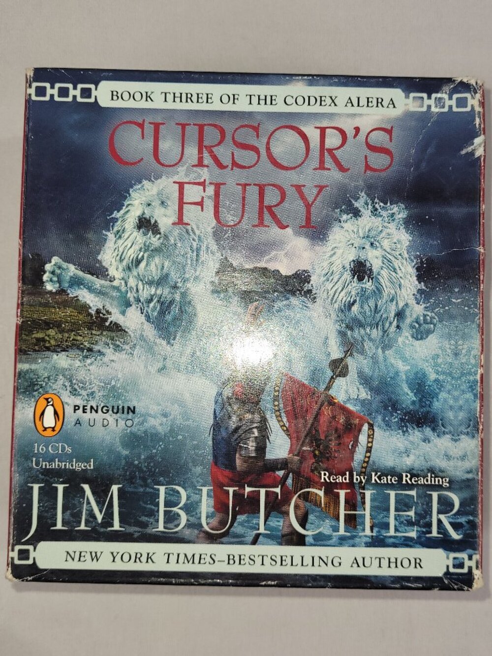 Cursor's Fury Codex Alera Book 3 Unabridged CD 16 Disc Audio Book Jim Butcher